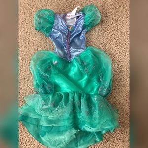 Girls Ariel gown dress size S 4-6x